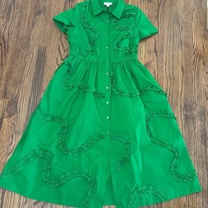 NWT Kate Spade x Target ruffle shirt dress